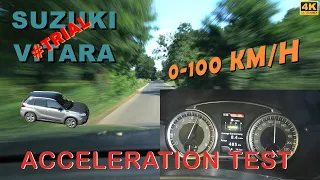 Suzuki Vitara AllGrip - 0-100 km/h Acceleration Test - 3 Speed Measures. Not only off-road!