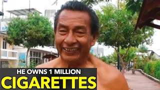 HE OWNS 1 MILLION CIGARETTES | Nas Daily