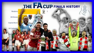 FA CUP FINALS HISTORY (1871 - 2019) | FA Cup Finals Winners from Season 1 to 138