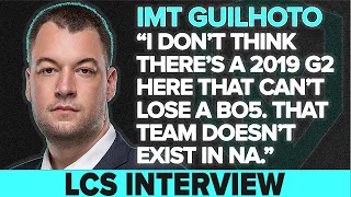 IMT Guilhoto on why his team WANTS to takedown TSM | LCS Playoffs Interview w/ dGon