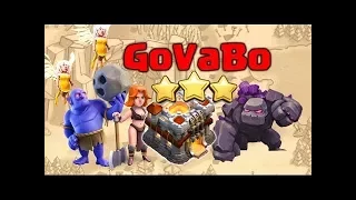 Clash of Clans TH10  GoVaBo TH11 Bowler Valk war attacks strategy