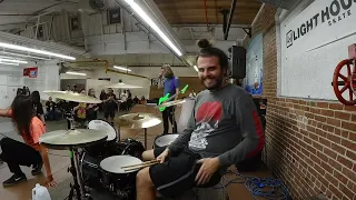 Abraded - Full Set @ Lighthouse Skatepark (Patric Pariano Drum Cam)