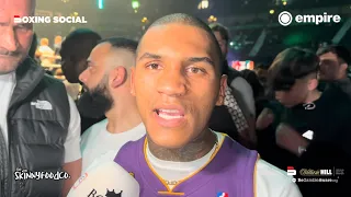 Conor Benn REACTS TO Chris Eubank Jr STOPPING Liam Smith In Rematch