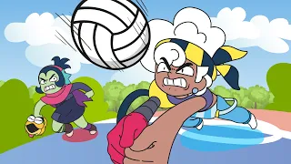 Brawl Stars Animation Maisie in VolleyBrawl (Parody)