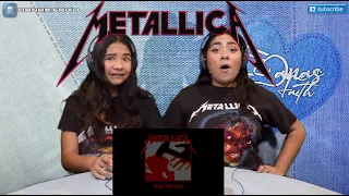 Two Girls React To Metallica - The Four Horsemen Lyrics (HD)