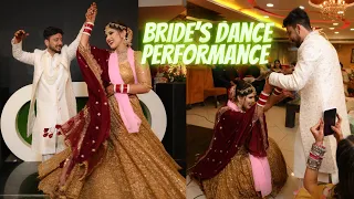 Bride’s Dance Performance For Husband I Wedding Performance I Self Choreographed I Sifty Shivam