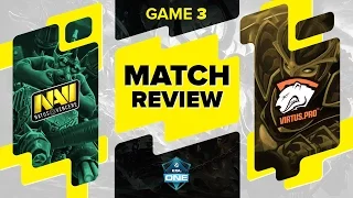 MATCH REVIEW: Na`Vi vs VP - Game 3 @ ESL One Frankfurt 2016