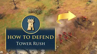 Defend Tower Rush With ANY Civilisation | Strategy Guides