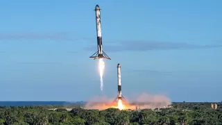 Falcon Heavy Sonic Booms Compilation