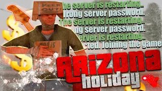 ЗАЛЕТЕЛ НА ОТКРЫТИЕ НОВОГО СЕРВЕРА ARIZONA RP HOLIDAY - GTA SAMP