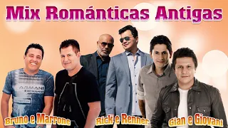 Mix Músicas Románticas Antigas Anos 70 80 90s - Gian e Giovani, Rick e Renner, Bruno e Marrone