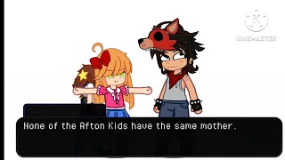 12 facts about my NEW FNAF au (mostly facts about the Aftons)