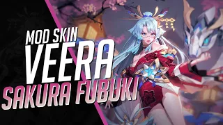 Rov | Mod Skin Veres Sakura Fubuki : มอดสกิน เวเรส ซากุระ ฟุบูกิ