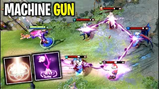 MACHINE GUN IS REAL..!! Wombo Combo Witch Doctor + Chen Rampage by Goodwin 7.27 | Dota 2