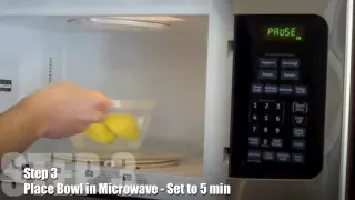 How to Clean a Microwave