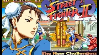 Super Street Fighter II: The New Challengers Hardest-Chun Li No Lose ALL