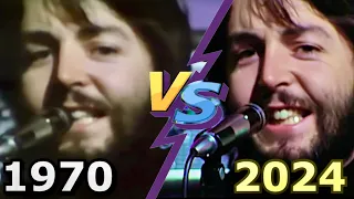 The Beatles: Let it Be 1970 vs NEW Let It Be 2024 (Restoration Comparasion) Part 1.