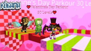 Kogama-❤️Valentine's Day Parkour 30 Levels❤️