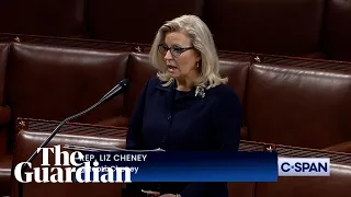 Liz Cheney slams Republican colleagues for backing Trump