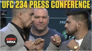 UFC 234 Press Conference | Whittaker vs. Gastelum, Silva vs. Adesanya [FULL] | ESPN MMA