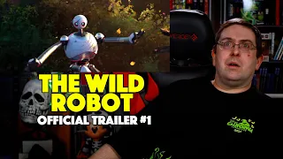 REACTION! The Wild Robot Trailer #1 - Lupita Nyong'o Movie 2024
