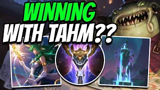 TAHM IS GOOD?! WINNING GAMES WITH SORAKA & TAHM KENCH - Legends of Runeterra