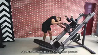 Силовой тренажер жим ногами/ гак машина Insight Fitness DR003