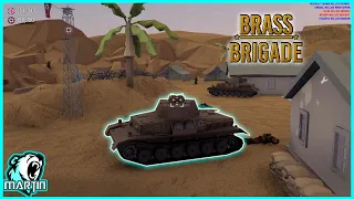 Using the AXIS's TANK to help the ALLIES! | Brass Brigade | Martin Game