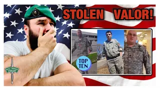 Top 10 Stolen Valor Moments (Royal Marine Reacts)