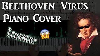 [瘋狂鋼琴版]Beethoven Virus-貝多芬病毒｜Piano Cover(好聽到中毒)