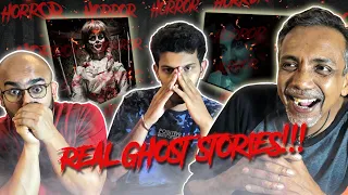 NORMIES REACT TO SCARY VIDEOS || PARANORMAL STORIES || EP. 19