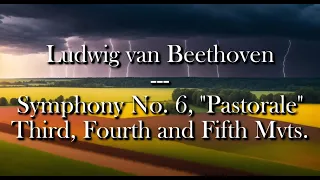Ludwig van Beethoven - Symphony No. 6 ("Pastorale"): Conclusion - Original MIDI Performance