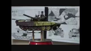 Final Build update: Revell 1/72 scale T-72M1 in the Indian Army Republic Day parade paint scheme