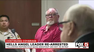 Hells Angels leader re-arrested during Las Vegas court hearing