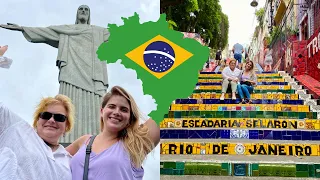 Rio de Janeiro's Top Attractions With My Mom! | Christ the Redeemer, Selaron Stairs + Sugarloaf!