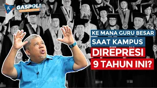 GASPOL Ft. Fahri Hamzah - Amarah Fahri, Jokowi dan Prabowo Dikritik Guru Besar