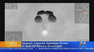 SpaceX Splashdown: 4 Astronauts Ride SpaceX Capsule Back To Earth