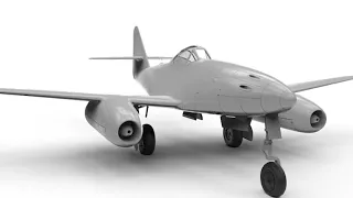 Немного о создании модели A3088 Messerschmitt Me262A 1A Schwalbe 1:72 Airfix