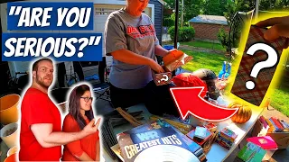 SHE COULDN'T BELIEVE WHAT WAS IN THIS YARD SALE BOX