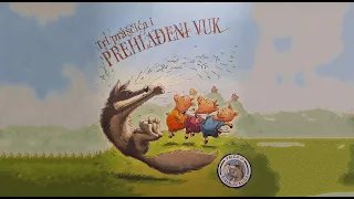 Priče za djecu na hrvatskom- Tri praščića i prehlađeni vuk