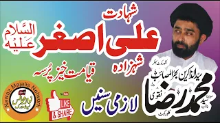Maulana Syed Muhammad Raza Naqvi 2023 Shahadat Hazrat Ali Asghar (AS) Nawaz Majalis Network