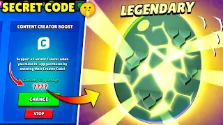 New Lucky Code 🎁 100% LEGENDARY Monster Eggs in Brawl Stars