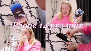 iphone 14 pro max unboxing :)