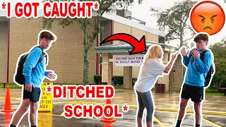 SKIPPING THE FIRST DAY OF SCHOOL! *CAUGHT*