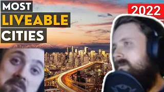 Forsen Reacts to The Most Liveable Cities In The World (2022)