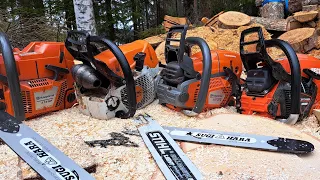 Husqvarna 572XPG Vs. Stihl 462 Vs. Echo 7310SX Vs. Husqvarna 372XP