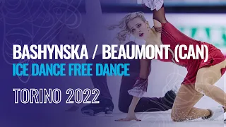 BASHYNSKA / BEAUMONT (CAN) | Ice Dance Free Dance | Torino 2022 | #JGPFigure