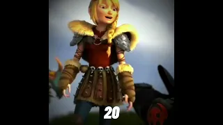 Astrid’s Glow Up #httyd #httydedit #astridhofferson