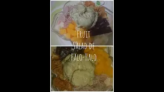 FRUIT Salad de Halo-Halo