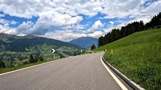 55 minute Virtual Cycling Workout Austria Alps Ultra HD Video